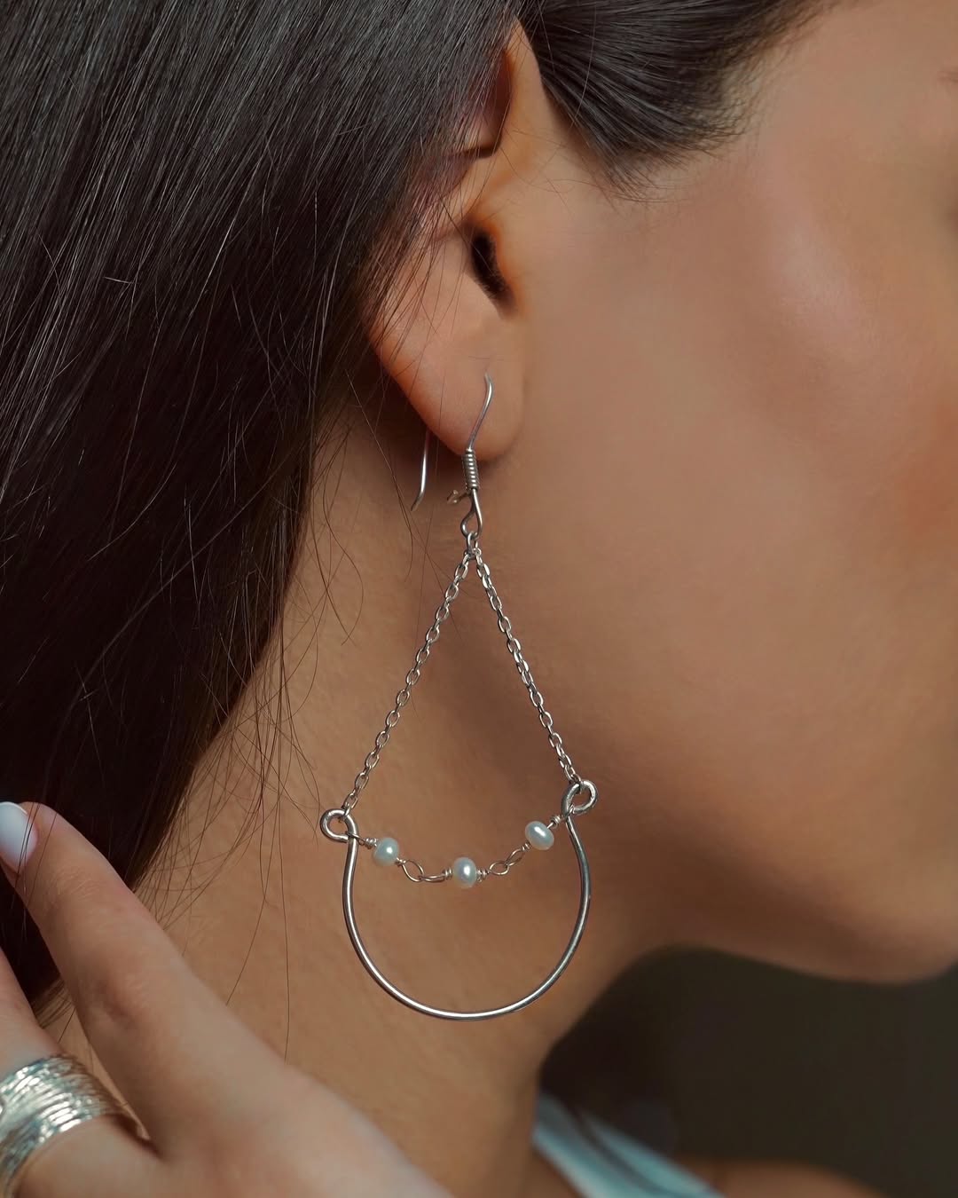 گوشواره طرح رنه